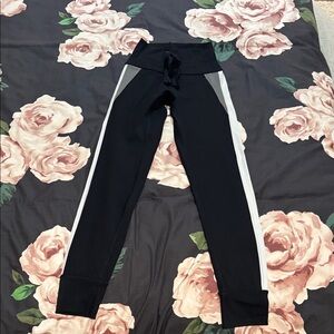 Black and White Athletic Leggings